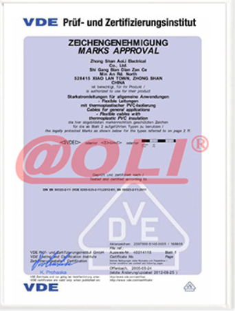 VDE Certificate